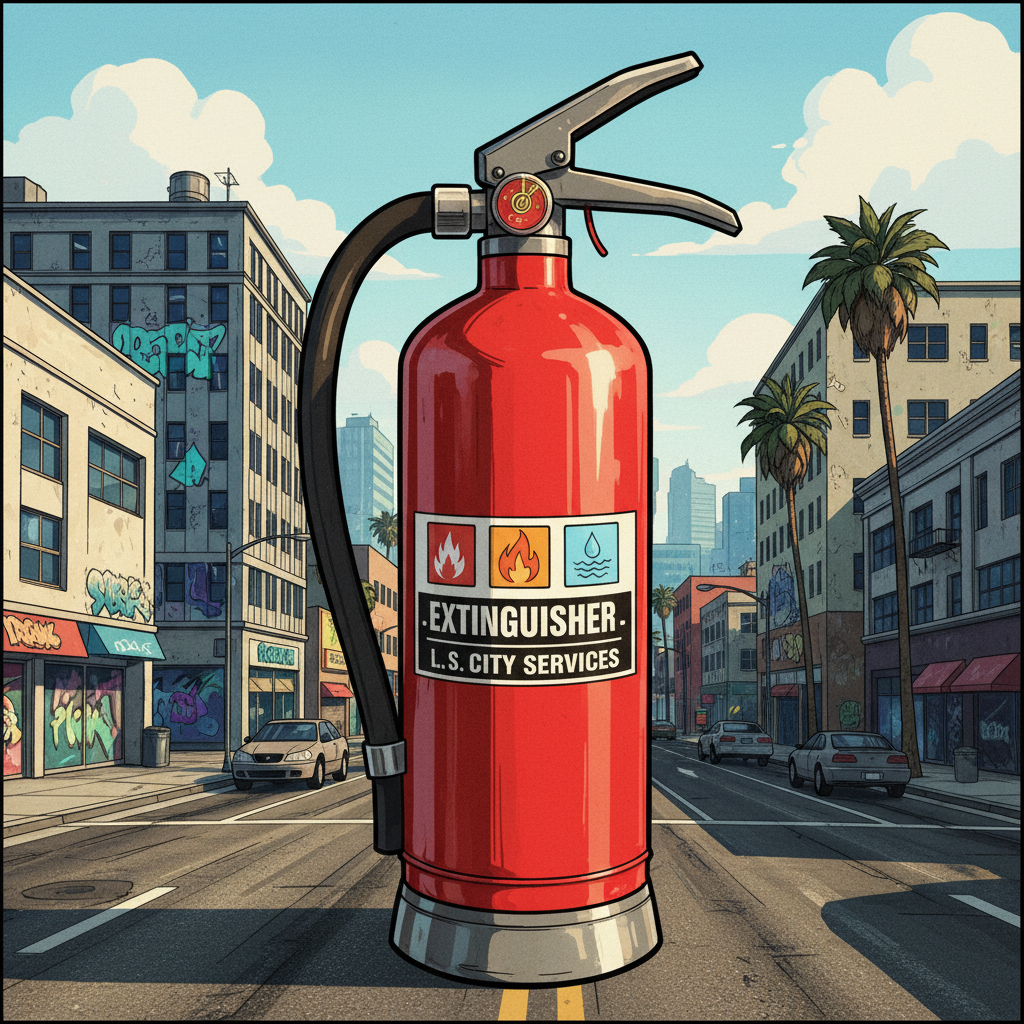 MAKE ME A IMAGHE ON THIS Free FiveM vMenu script.

Includes installation instructions and support info inside the download.

Resource: vMenu compatible
Instant digital delivery

Note: This is a digital product. No physical item will be shipped.



IF ITS TO HARD JUST GIVE ME A FIRE EQRTIIHER ALSO MAKR IT LOOK LIEK ITS IN GTA 